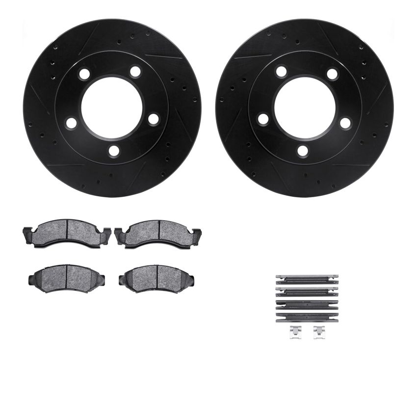 Dynamic Friction 8412-54010 Rotor Kit