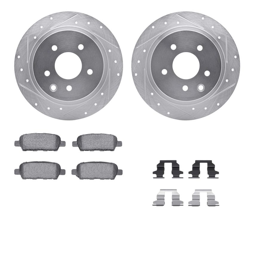 Dynamic Friction 7612-67001 Rotor Kit