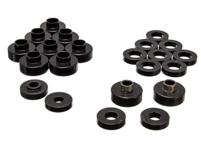 ENERGY SUSPENSION ENE2-4103G 76-79 CJ Body Mounts Black