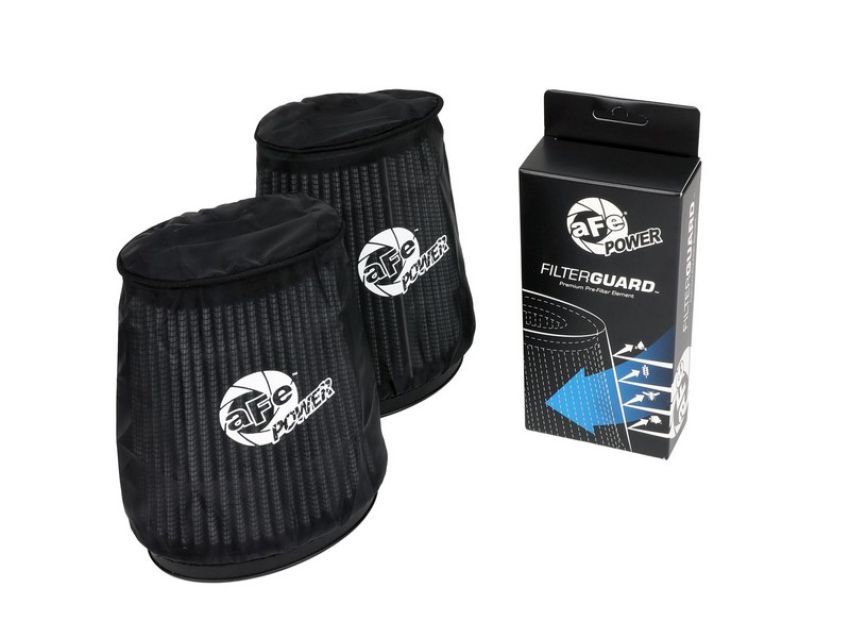 aFe Power 28-10253M Magnum SHIELD Pre-Filter Black (Pair)