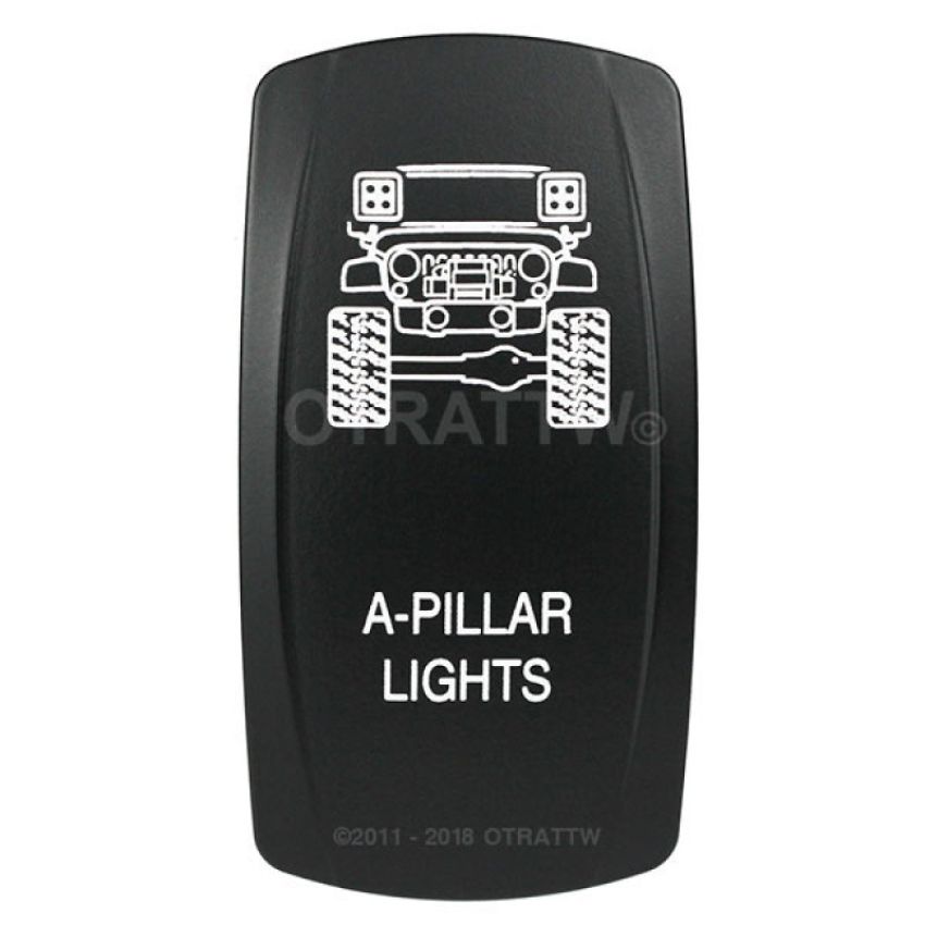 SPOD VVPZCJK-A42 JK A-Pillar Lights Rocker Switch