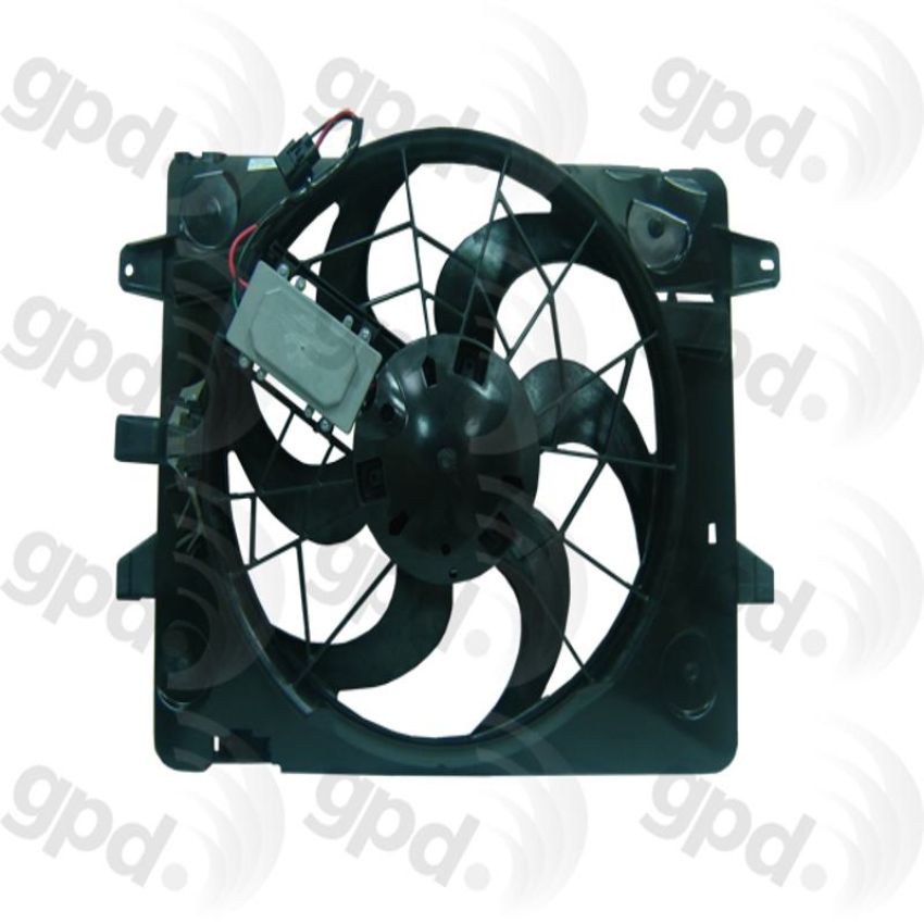 Global Parts Distributors LLC 2811587 gpd Electric Cooling Fan 2811587