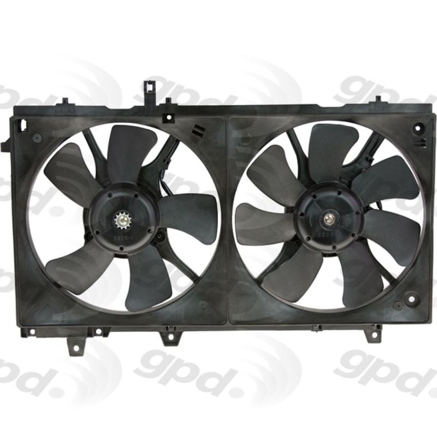 Global Parts Distributors LLC 2811614 gpd Electric Cooling Fan 2811614