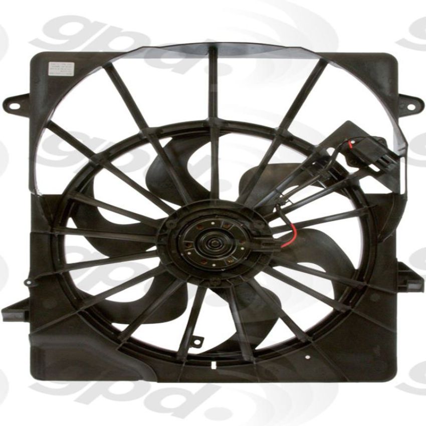 Global Parts Distributors LLC 2811620 gpd Electric Cooling Fan 2811620