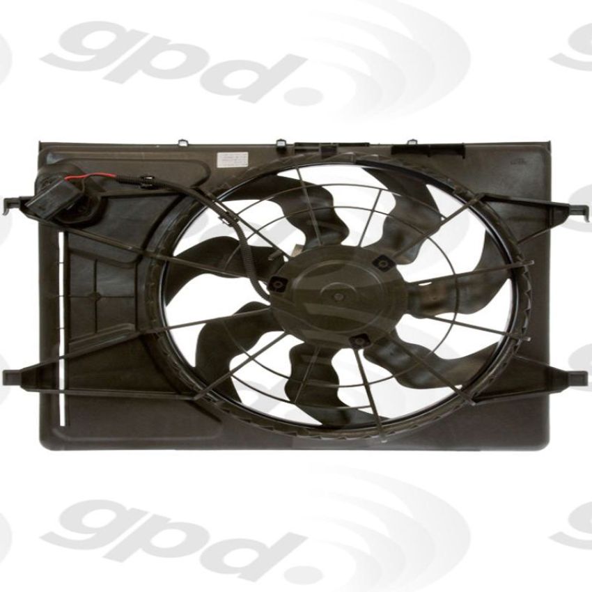 Global Parts Distributors LLC 2811622 gpd Electric Cooling Fan 2811622