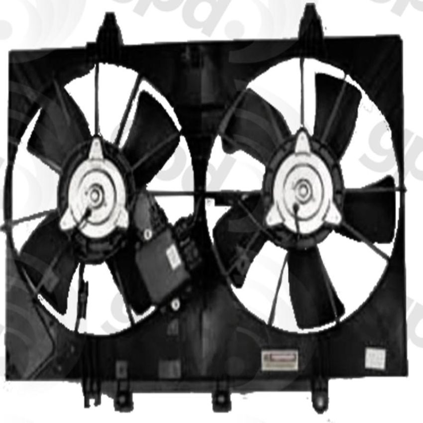 Global Parts Distributors LLC 2811638 gpd Electric Cooling Fan 2811638