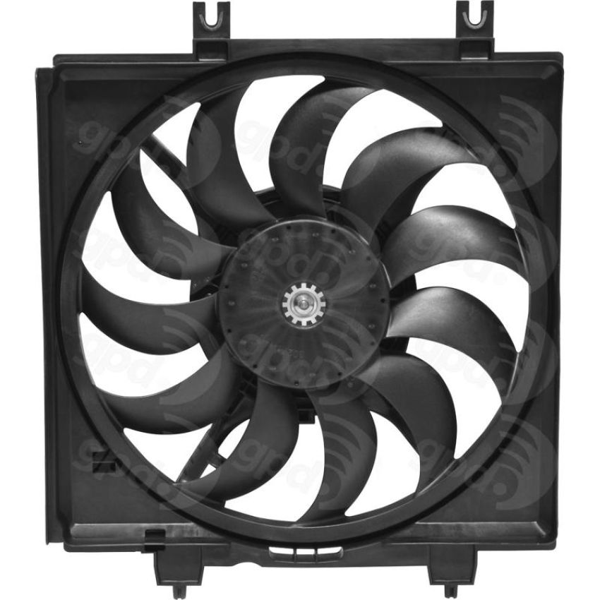 Global Parts Distributors LLC 2812072 gpd Electric Cooling Fan 2812072
