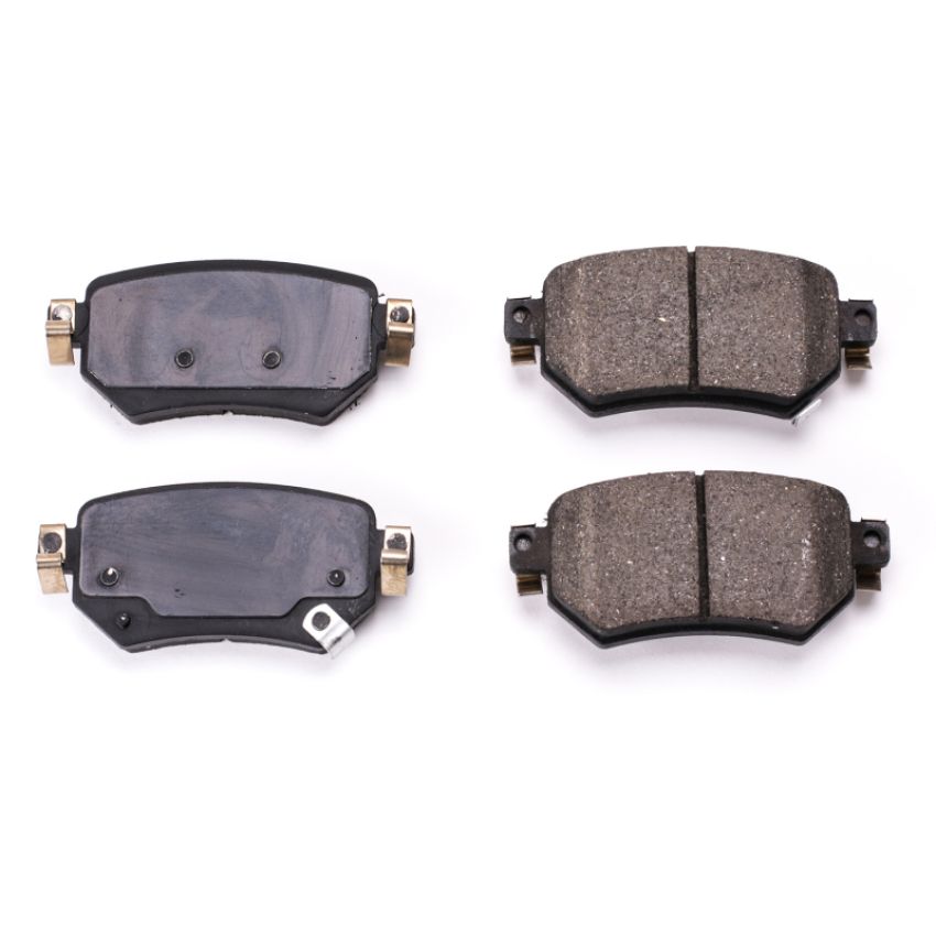 PowerStop 17-1874 PowerStop - Z17 Low-Dust Ceramic Brake Pads with Hardware