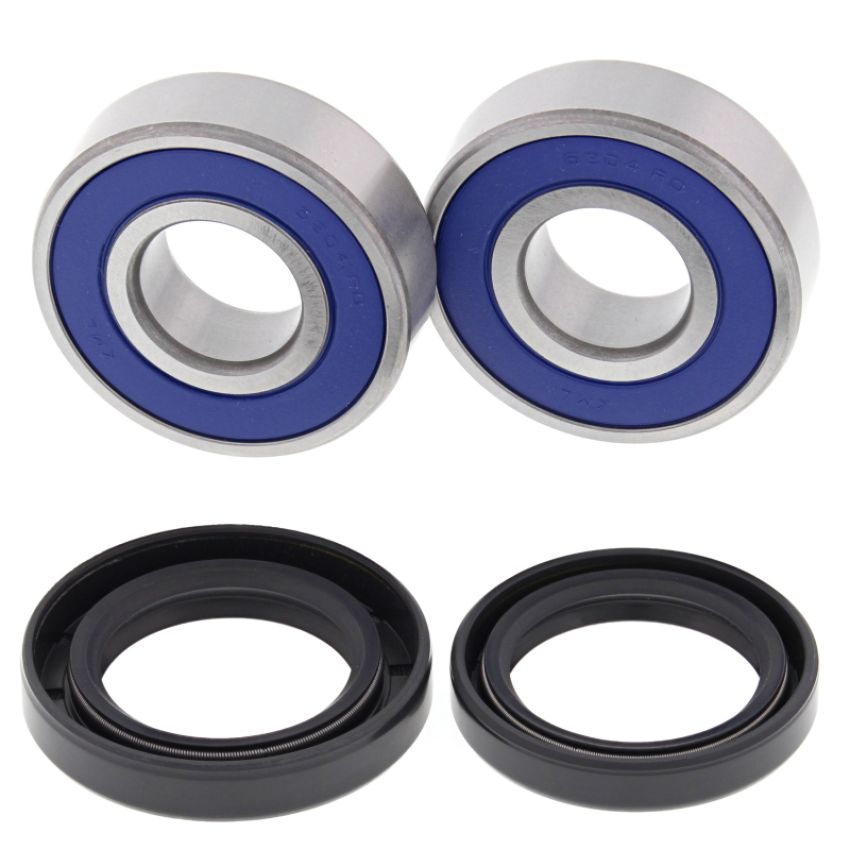 All Balls Racing 25-1253 90-93 Kawasaki ZX1100C Ninja ZX11 Wheel Bearing Kit Front