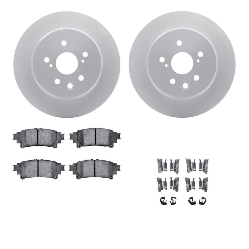 Dynamic Friction 4512-75055 Rotor Kit