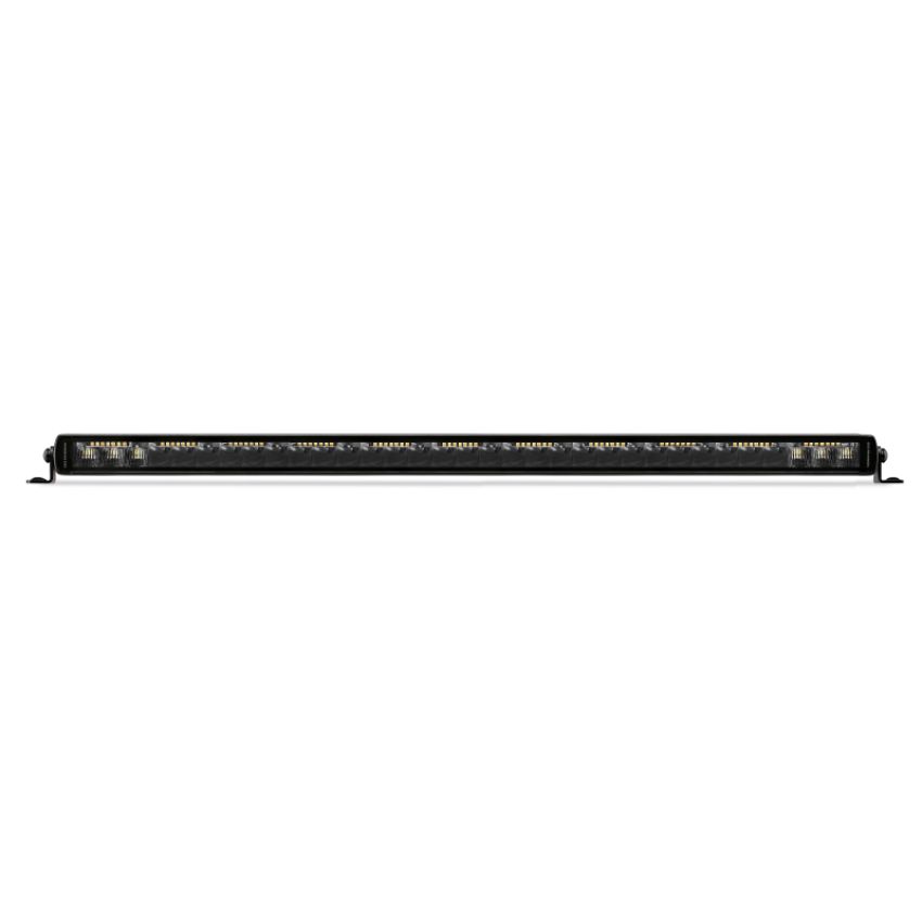 Go Rhino 751653212CSS Xplor Blackout Combo Series Sgl Row LED Light Bar w/Amber (Side/Track Mount) 31.5in. - Blk