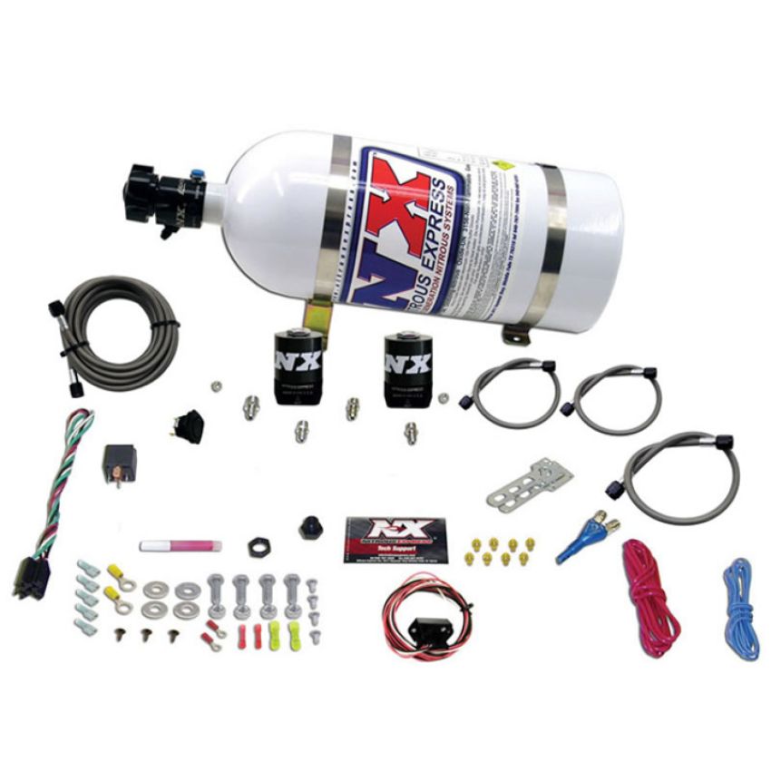 Nitrous Express 20930-10 5TH GEN CAMARO SINGLE NOZZLE SYSTEM (35-150HP) W/ 10LB BOTTLE