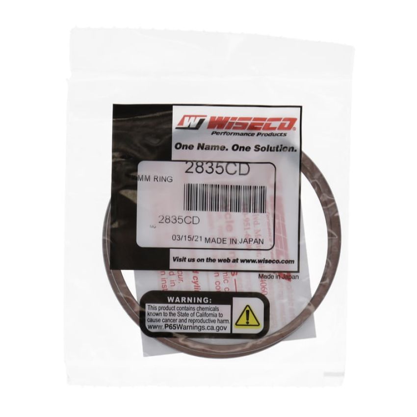 Wiseco 2835CD Wiseco Piston Ring Set, 2 Cycle, 72.00 MM Bore