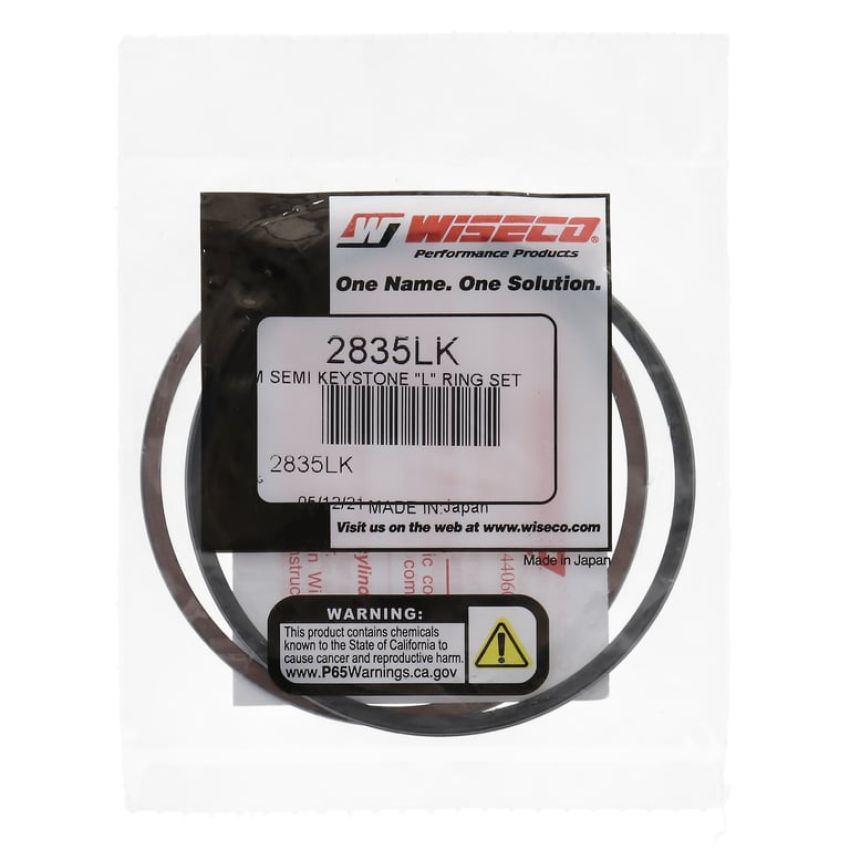 Wiseco 2835LK Wiseco Piston Ring Set, 2 Cycle, 72.00 MM Bore