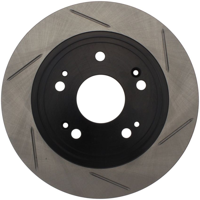Stoptech 126.40068SR Power Slot 09-10 Acura TSX / 08-10 Honda Accord Rear Right Slotted Rotor