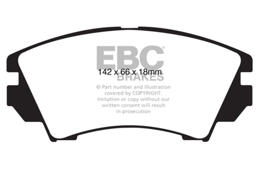 EBC Brakes DP32014C Redstuff Ceramic Low Dust Brake Pads