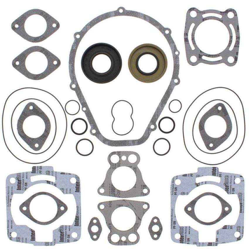 Vertex Pistons 611804 Vertex Gaskets 96-97 Polaris Hurricane 700 Complete Gasket Kit w/ Oil Seals