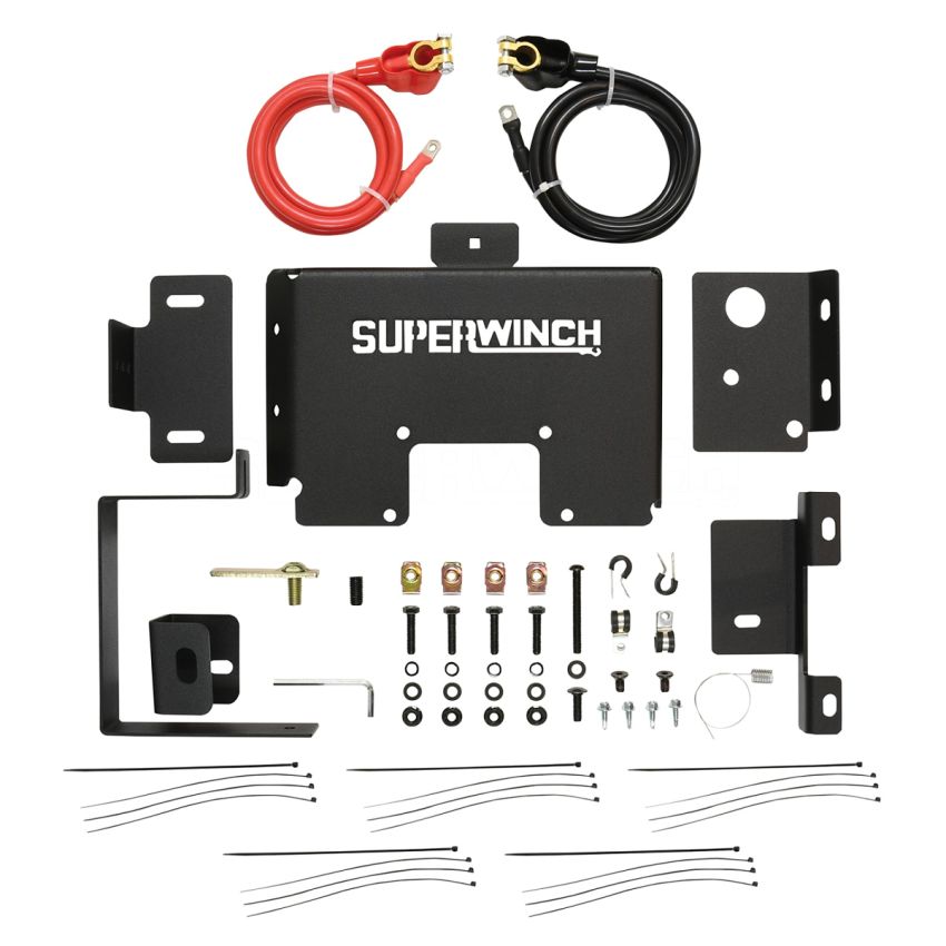 Superwinch 2593 18-24 Jeep Wrangler JL Auxiliary Battery Mount