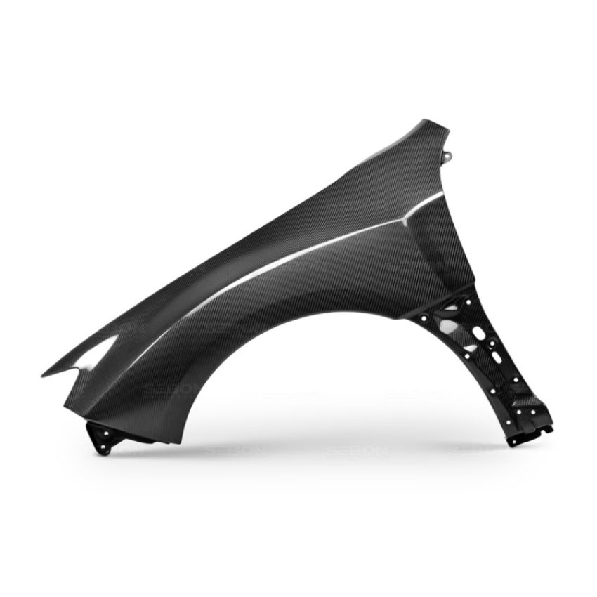 Seibon FF0809SBIMPSTI 08-10 Subaru Impreza STi 10mm Wider Carbon Fiber Fenders