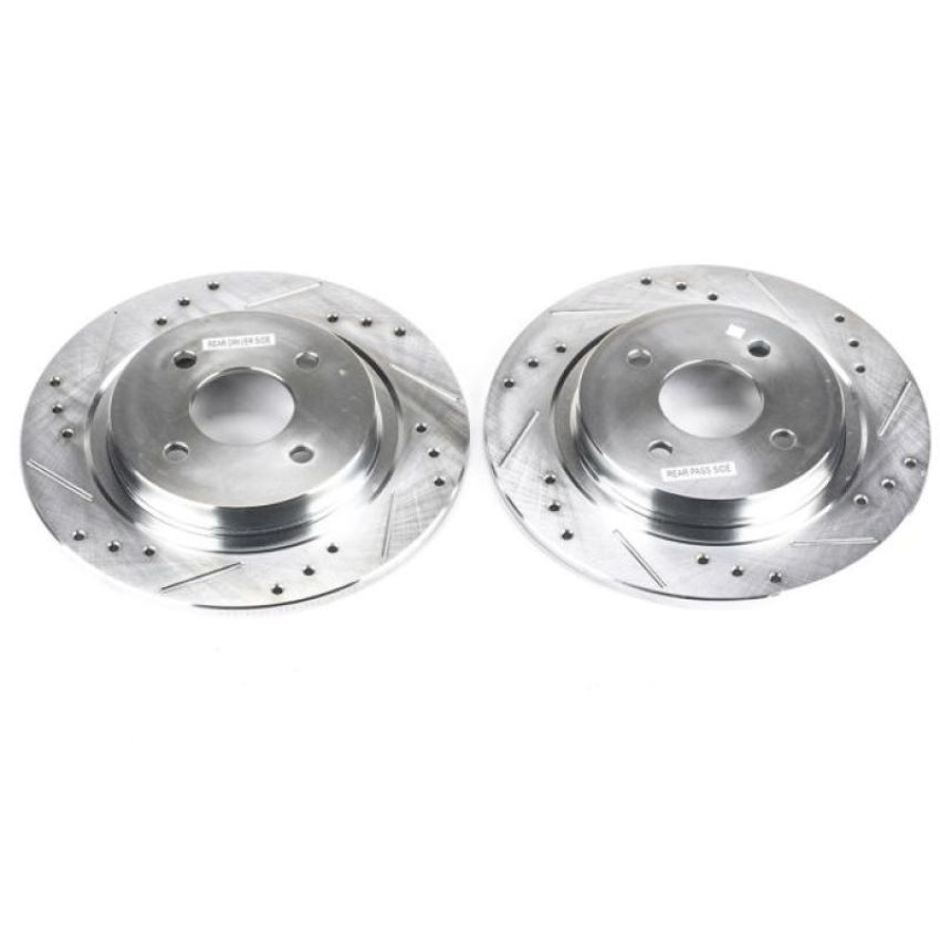 PowerStop AR8169XPR PowerStop Evolution Performance Drilled, Slotted & Plated Brake Rotor Pair