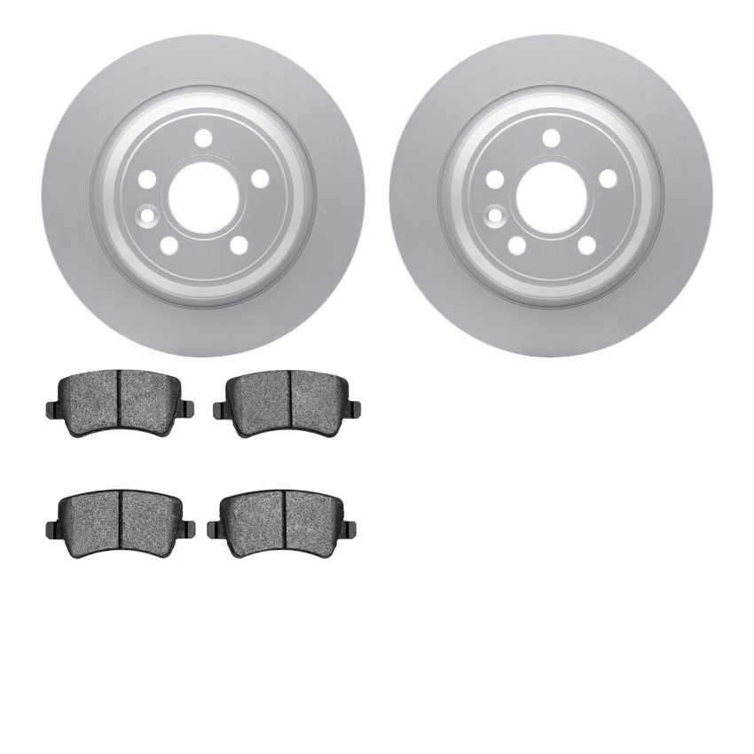 Dynamic Friction 4502-27076 Rotor Kit