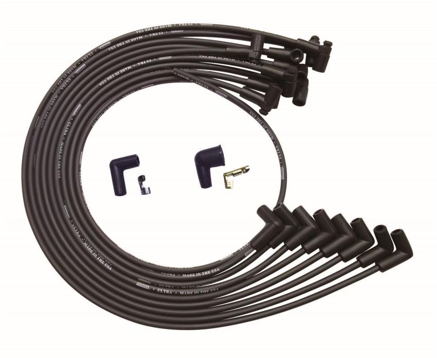 MOROSO MOR51043 Ultra Plug Wire Set BBC Under V/C Black