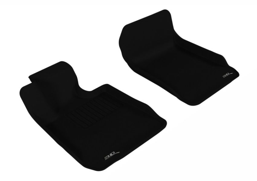 3D MAXpider 2006-2011 BMW 3 Series E90/E92 Kagu 1st Row Floormat - Black