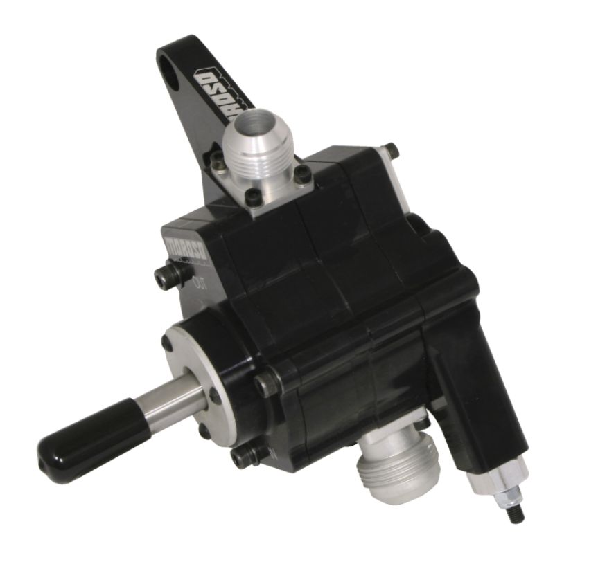 Moroso 22521 Black Series Dragster Single Stage External Oil Pump - Left Side - .875 Pressure