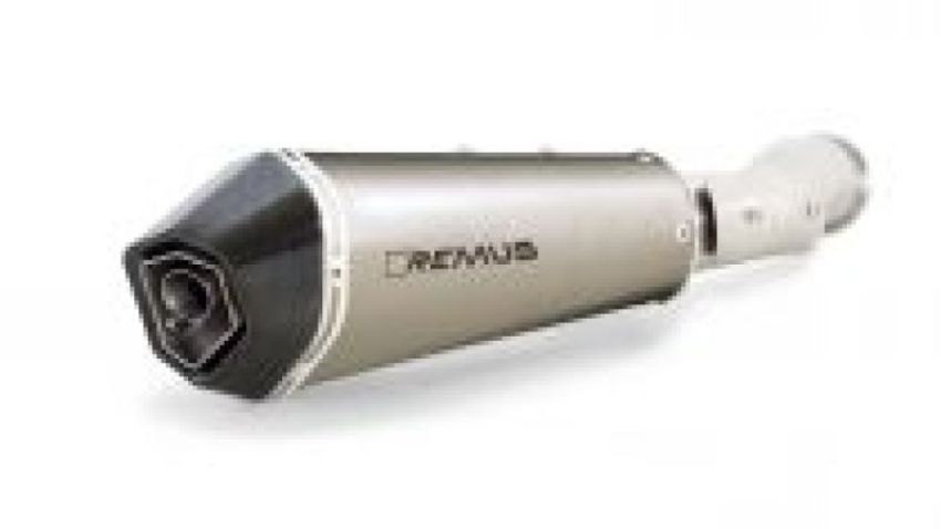 Remus 6583 655218 2018 KTM 790 Duke 77 kW (Euro 4) Hypercone Stainless Steel Slip On w/Heat Shield