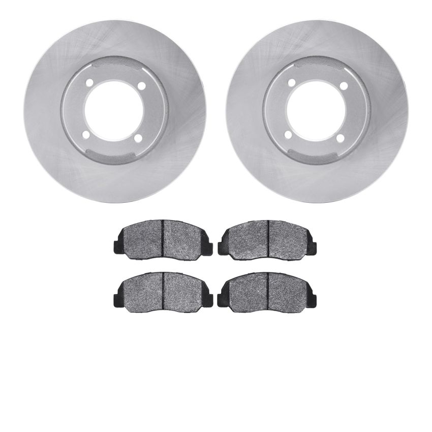 Dynamic Friction 6502-80187 Rotor Kit