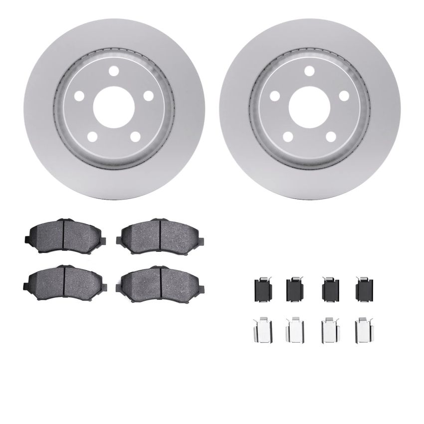 Dynamic Friction 6412-42127 Rotor Kit