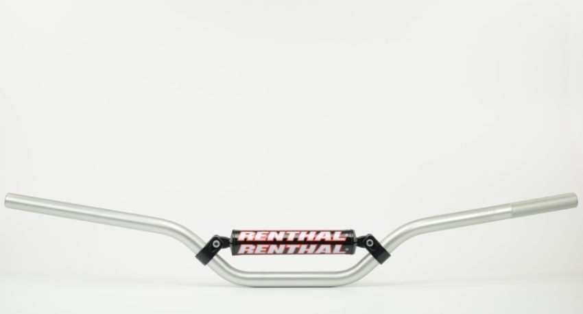 Renthal 660-01-SI-04-254 5.0 Trials 7/8 in. Handlebar - Silver
