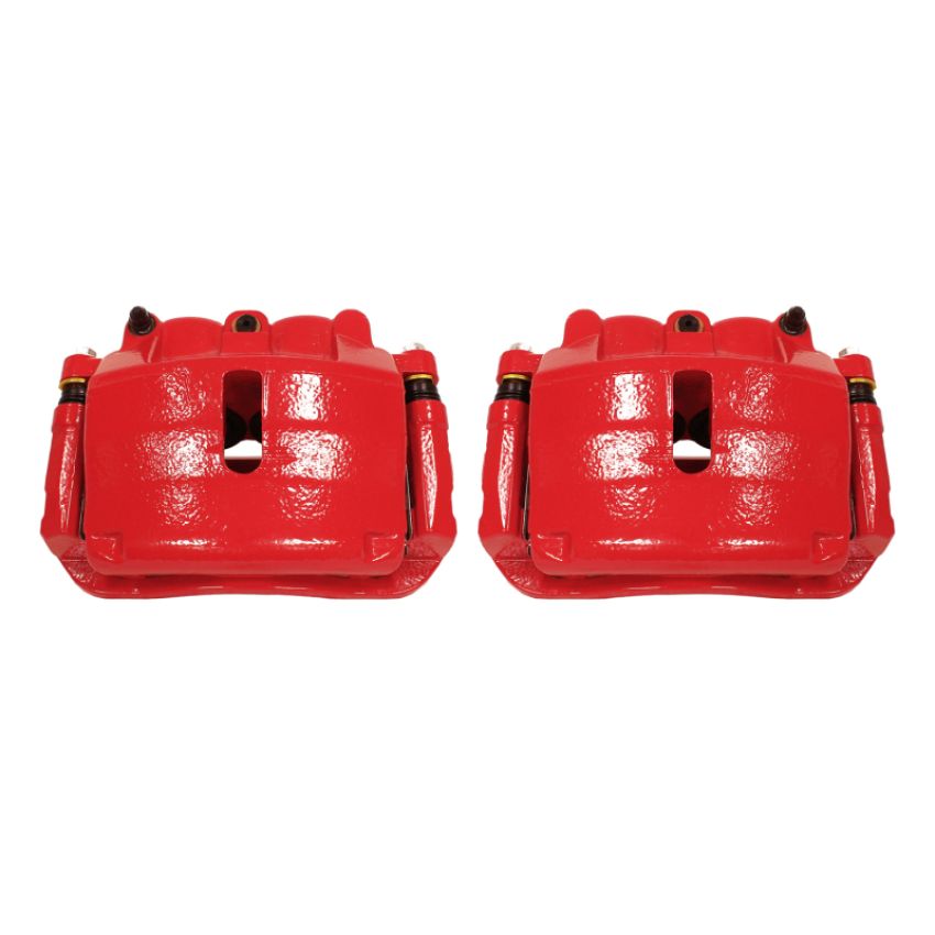 PowerStop S4974A Red Powder Coated Calipers