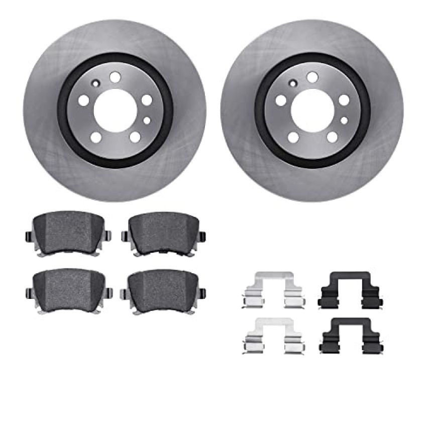 Dynamic Friction 6612-74147 Rotor Kit