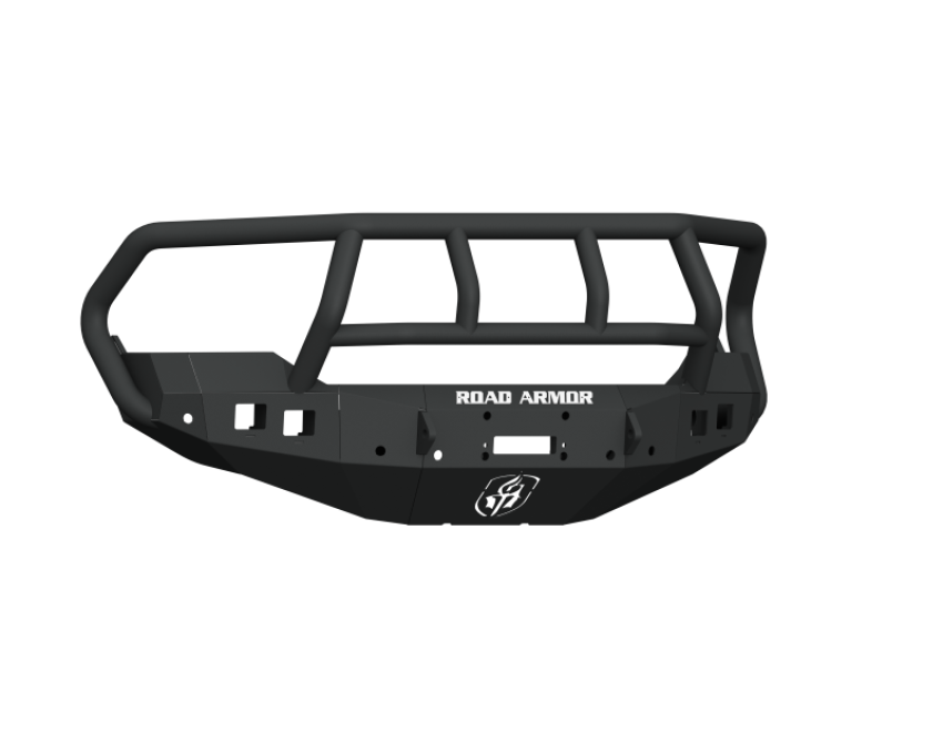 Road Armor 413F2B 13-18 Ram 1500 Stealth Front Winch Bumper w/Titan II Guard - Tex Blk