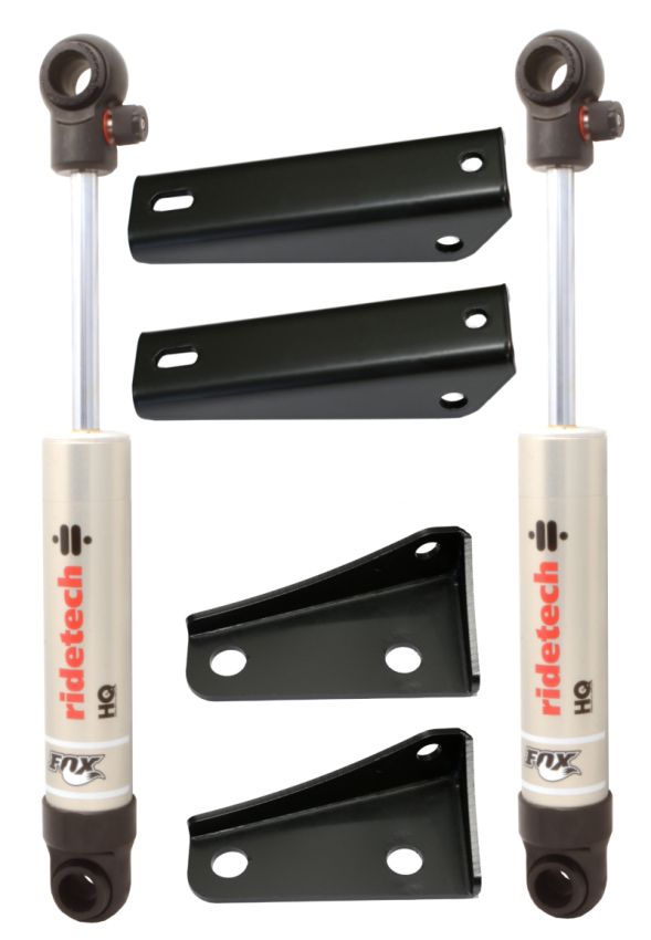 Ridetech 11339510 Rear HQ Shock Kit for 1963-1972 C10.  For use with 4