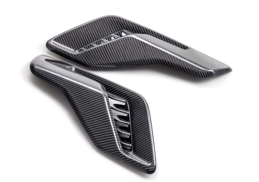 Ford Racing M-16026-FG 2021-2025 F-150 Raptor Carbon Fiber Fender Vent Set-Gloss