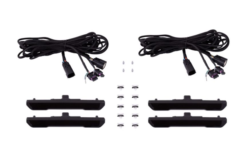 Diode Dynamics DD5152 20-21 Sierra 2500/3500 HD LED Sequential Sidemarkers Smoked Set