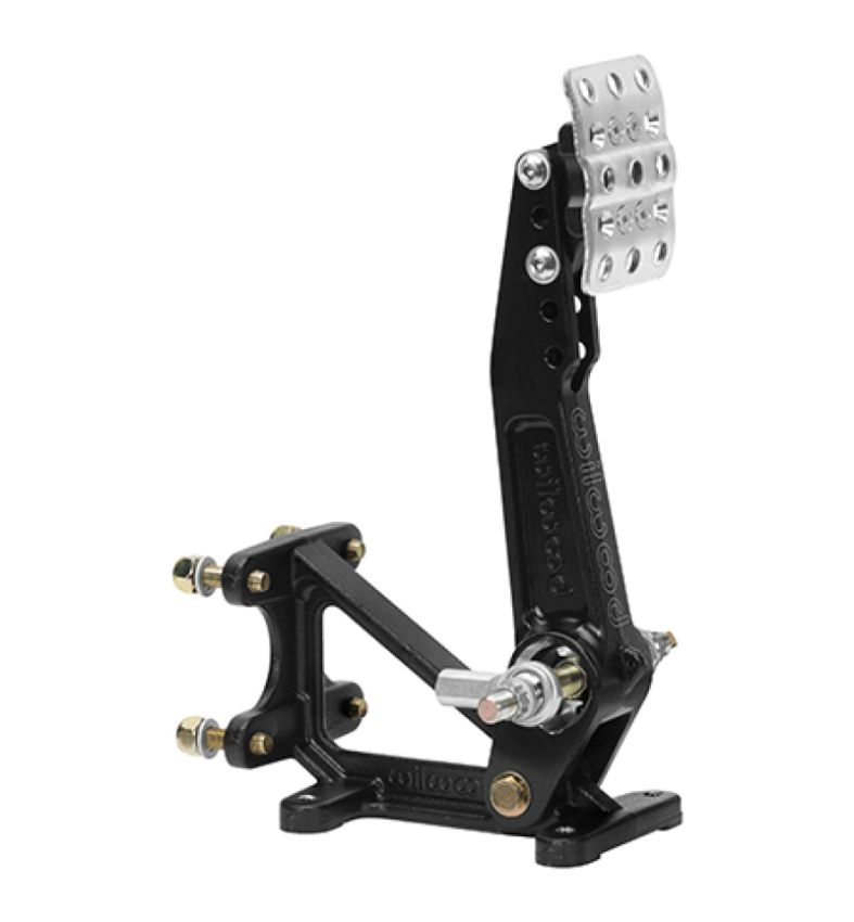 Wilwood 340-16377 Adjustable-Trubar Ratio Pedal - Dual MC - Floor Mount - 5.25:1-6:1