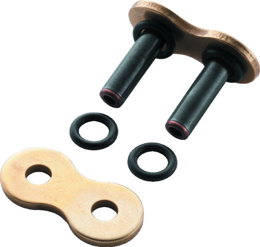 BikeMaster 197278 525 BMOR O-Ring Rivet Link - Gold