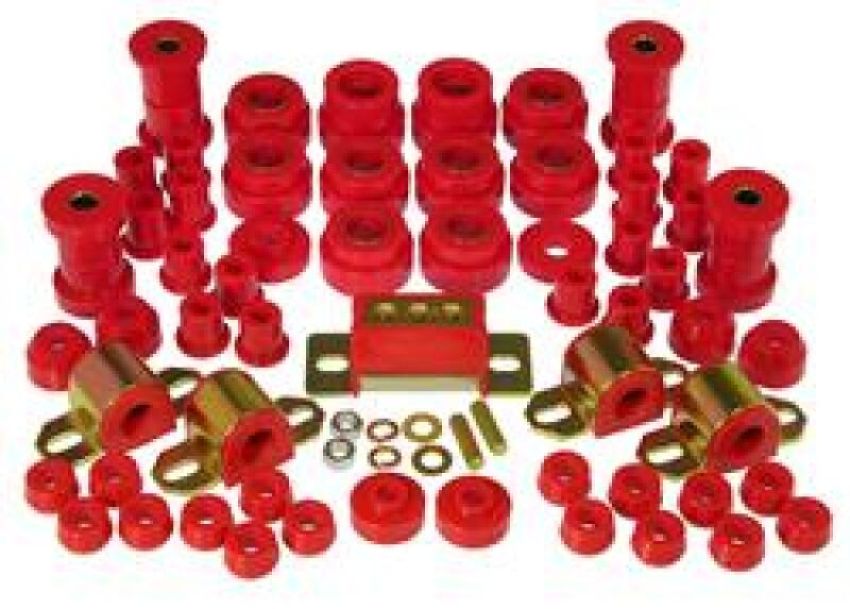 Prothane 1-2008 80-86 Jeep CJ5/7 Total Kit - Red