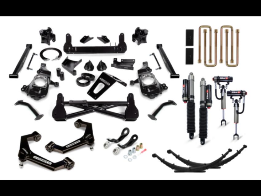 Cognito 210-P1184 20-24 Chevy/GMC Silv/Sierra 2500/3500 HD 2WD/4WD 7in Elite Lift Kit w/ Elka 2.5 RR Shocks
