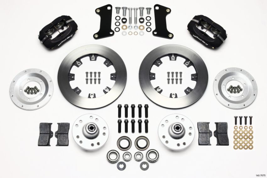 Wilwood 140-7675 Forged Dynalite Front Kit 12.19in 67-69 Camaro 64-72 Nova Chevelle