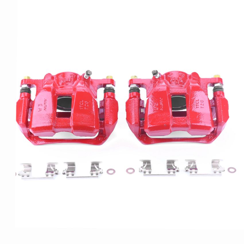 PowerStop S7106 Red Powder Coated Calipers