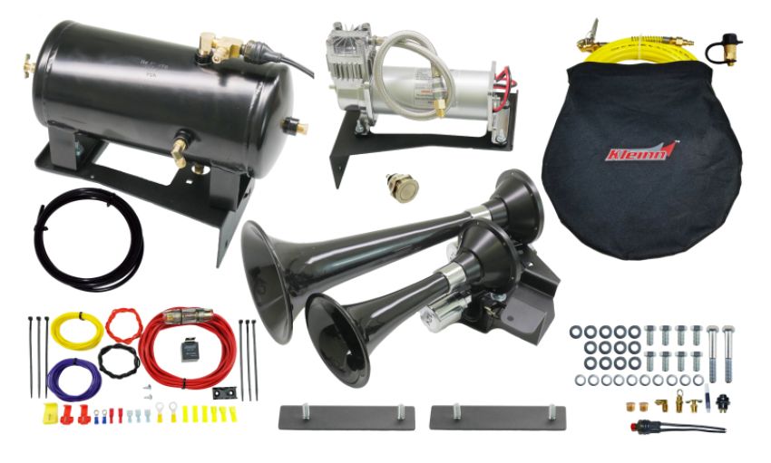 Kleinn Air Horns GMTRK-4XTREME Kleinn 19-21 Chevrolet Silverado/ Sierra Onboard Air System w/ Model 220 Horns