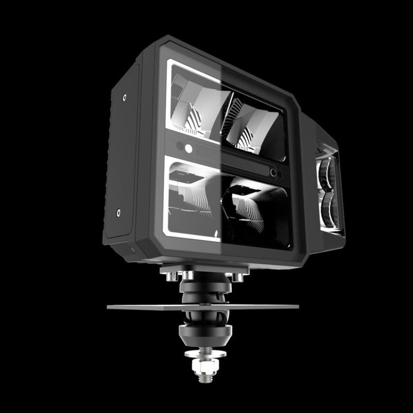 Oracle Lighting 2914-001 Multifunction LED Plow Headlight with Heated Lens