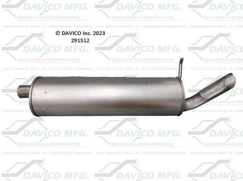 Davico Mfg 291512 Direct fit Muffler