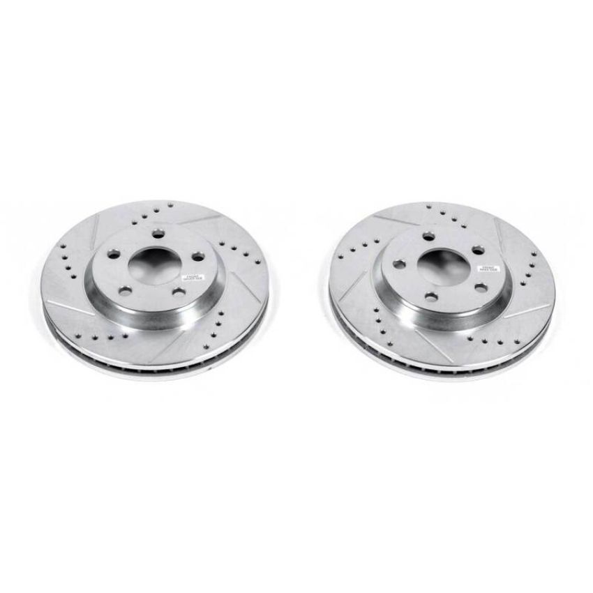 PowerStop AR8299XPR PowerStop Evolution Performance Drilled, Slotted & Plated Brake Rotor Pair
