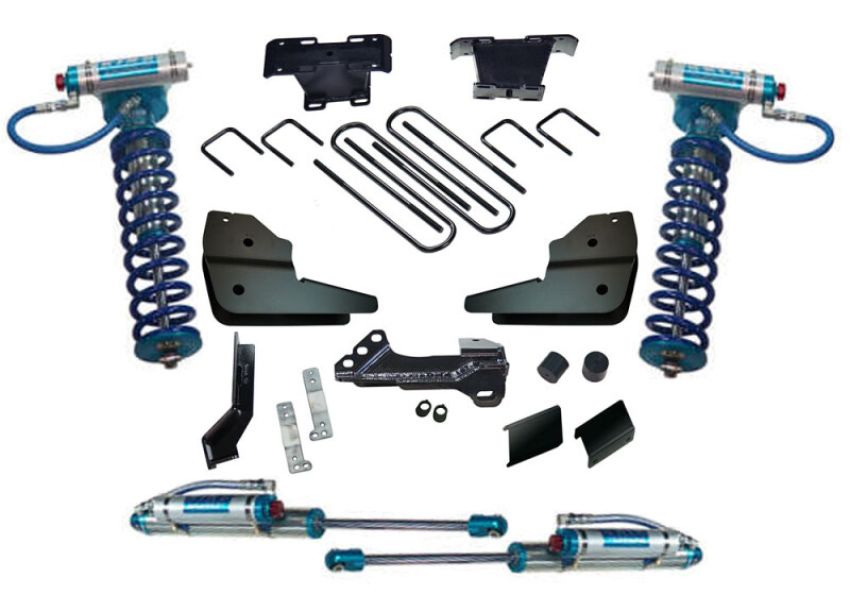 Superlift K1028KG 23-24 Ford F250/F350 Diesel ONLY 4in Lift Kit w/King Coilover Shocks