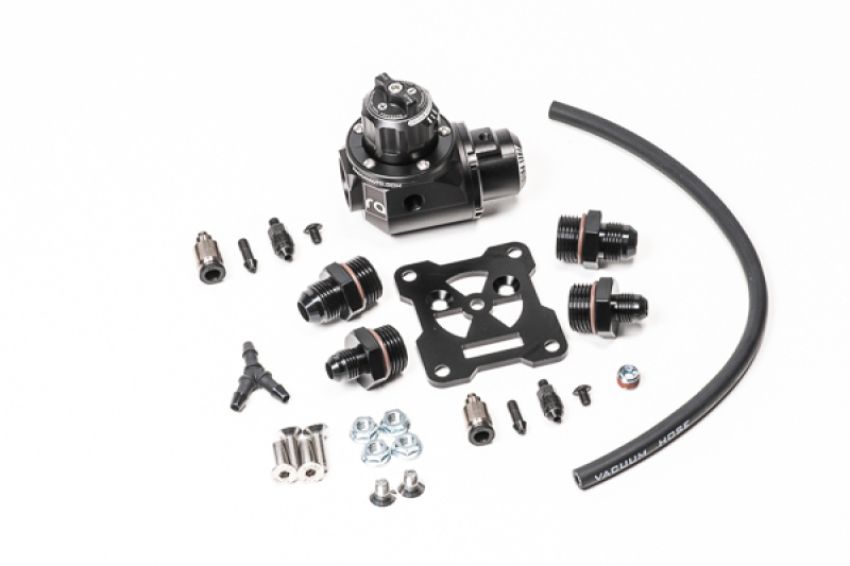 Radium Engineering 20-1528-00 FPRD-RA, FUEL PRESSURE REGULATOR, DAMPER, BLACK